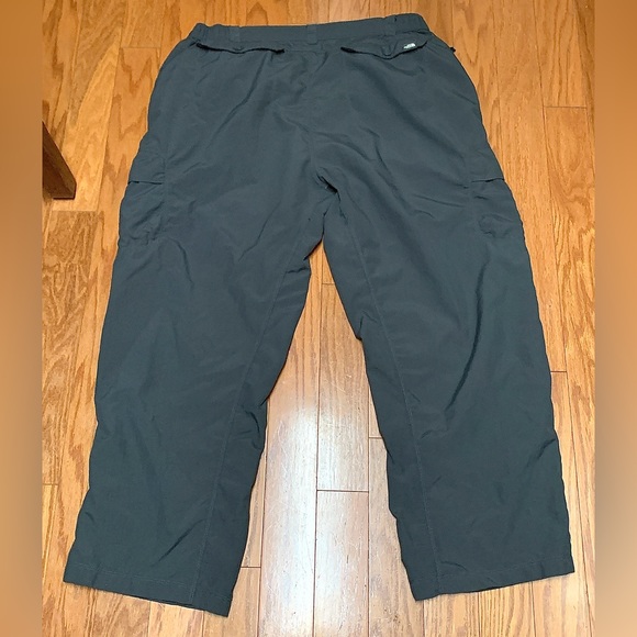 Men’s XL The North Face Dark Grey Nylon Packable Lightweight Hiking Cargo Pants - Picture 15 of 16